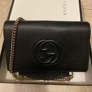 Gucci Soho Crossbody WOC-NEW